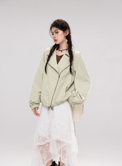 White Lace Irregular Layered Skirt COT0233