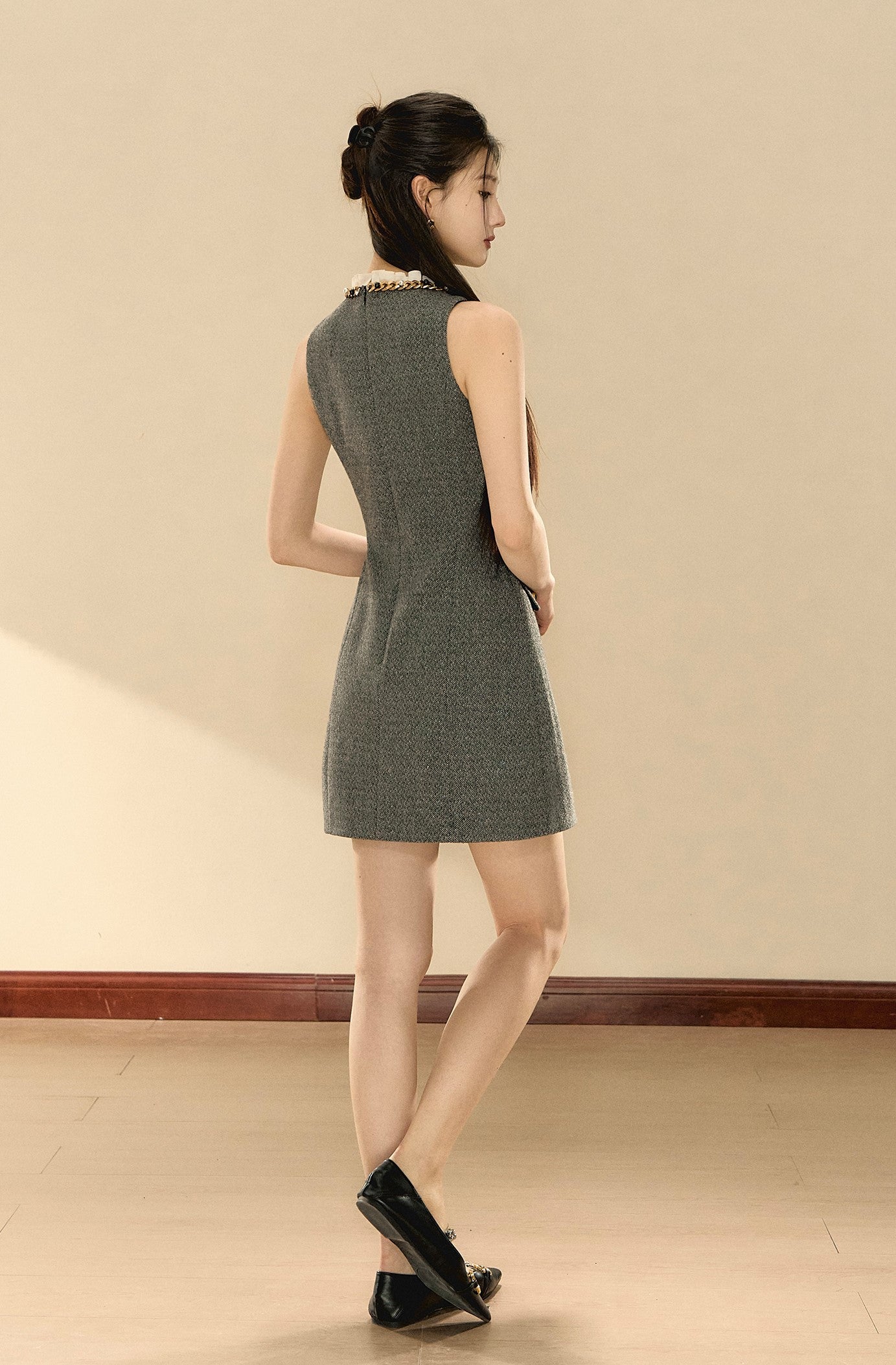 Stand Collar High-end Dress OSH0145