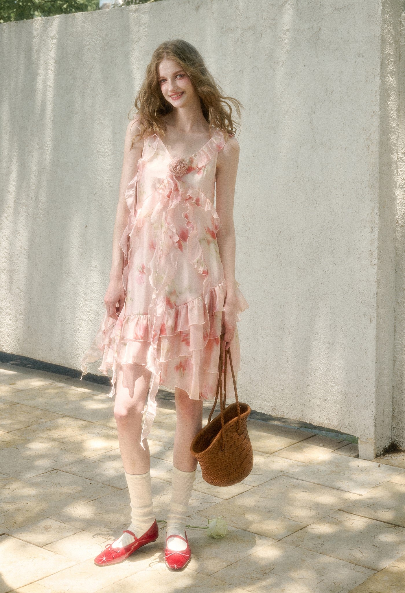 French Irregular Fairy Dress GRO0166