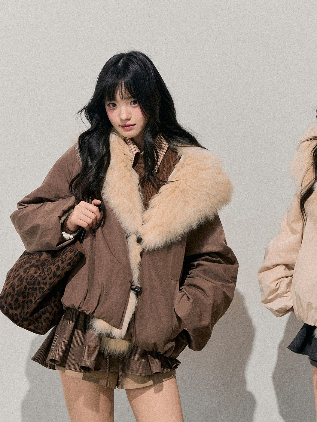 Large Fur Collar Down Jacket DIA0719