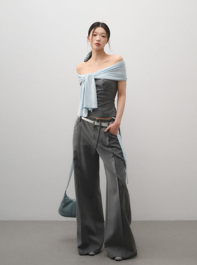 Tube Top/Casual Suit Pants LAL0165
