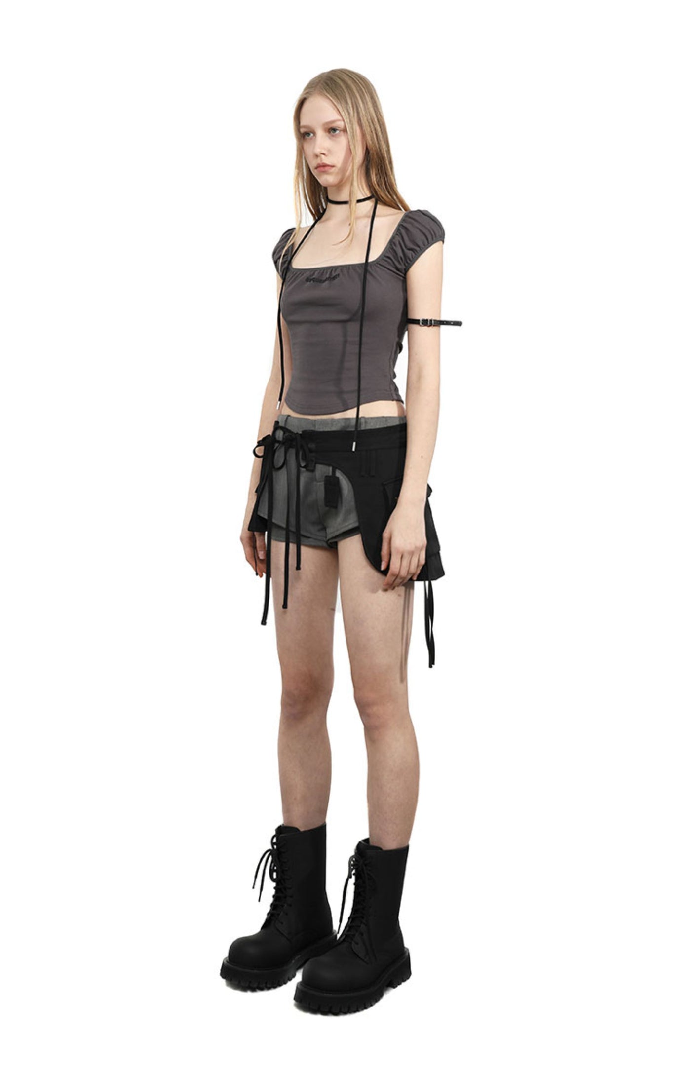 Double-layer Casual Suit Shorts ANY0088