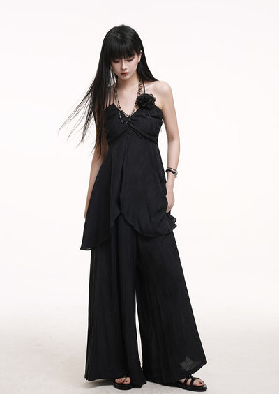 Lazy Style Halter Neck Top/Pants LAD0167
