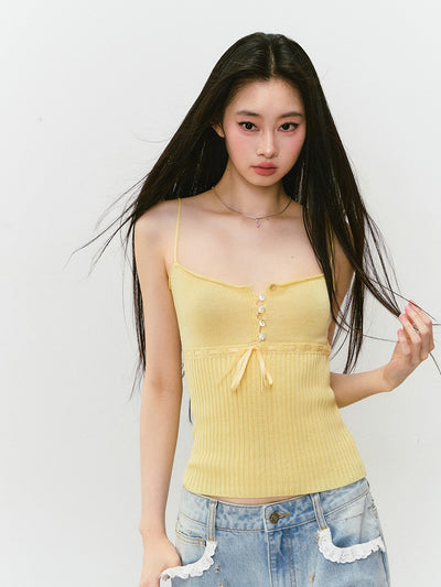 Button Slim Camisole VIA0306