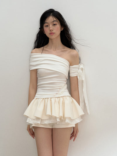 Multi-layered Short Puffy Shorts SUN0139