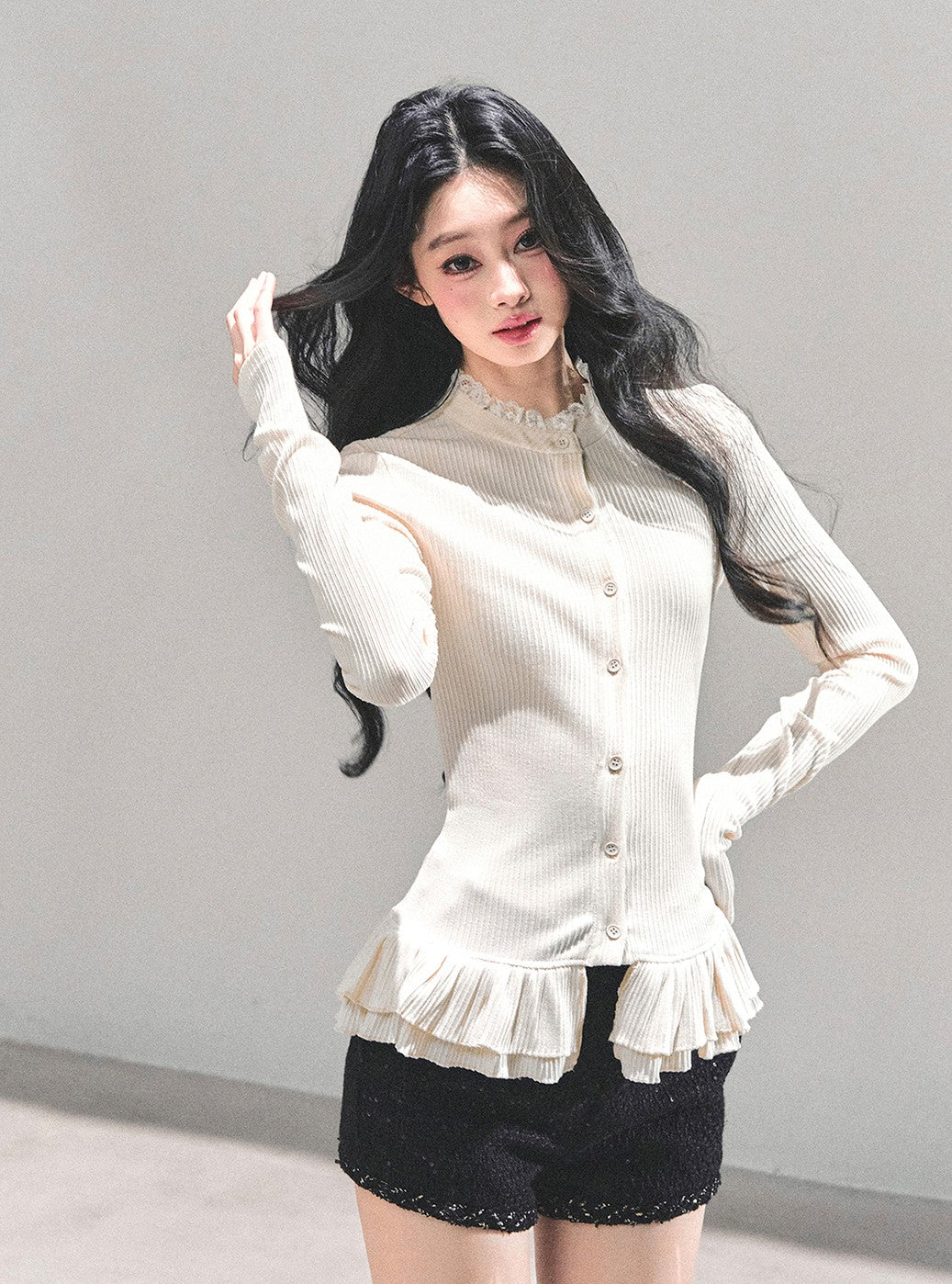 Luxurious Style Suit Jacket/Top/Shorts DIA0676