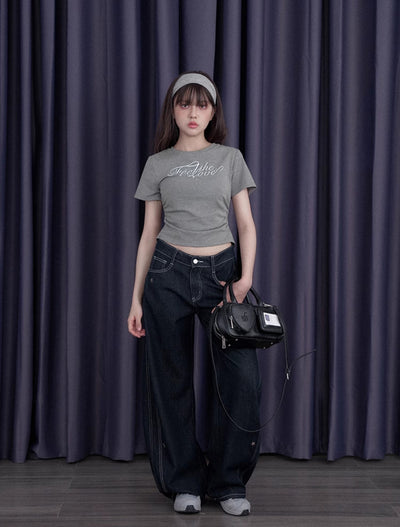 Back Bow Short T-shirt SAG0266