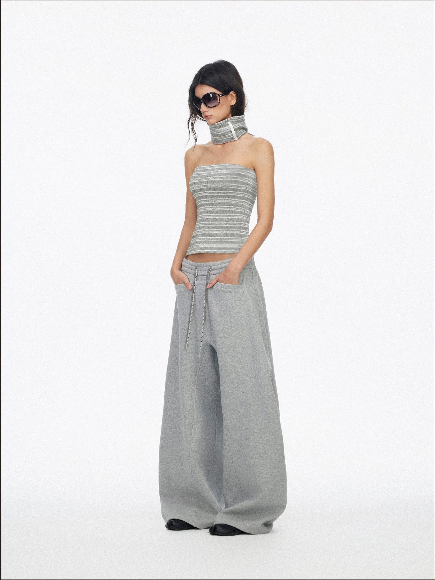 Slim Striped Tube Top SAL0200