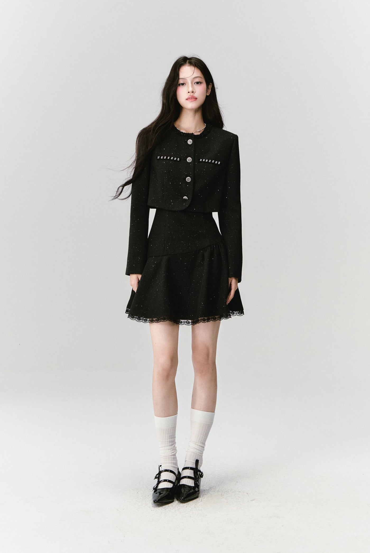 Sequined Luxurious Style Jacket/Dress FRA0412