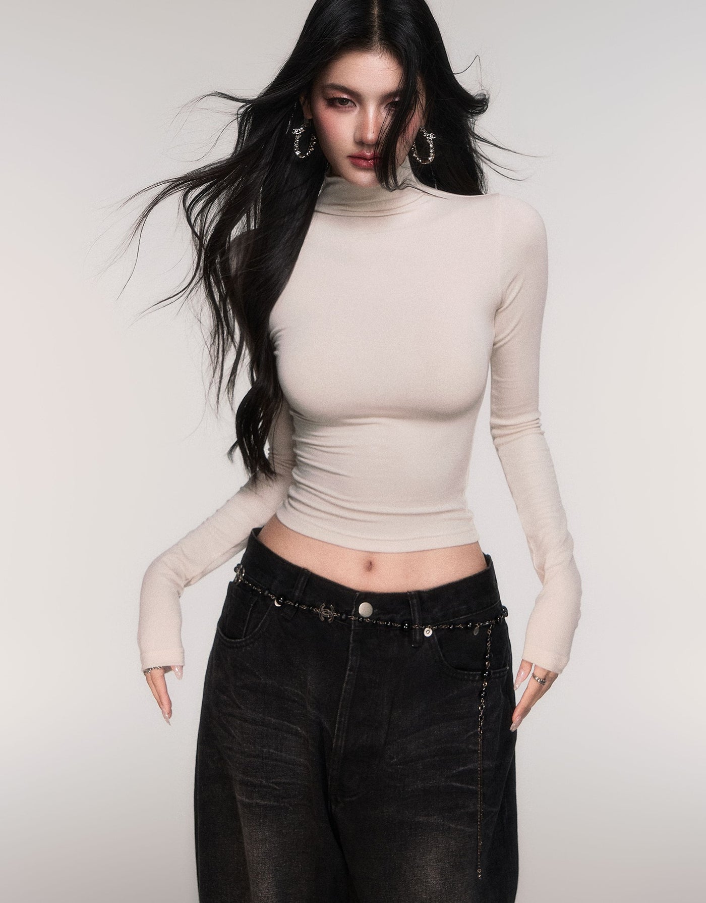 High Neck Base Layer Top LUL0203