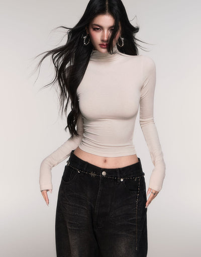 High Neck Base Layer Top LUL0203