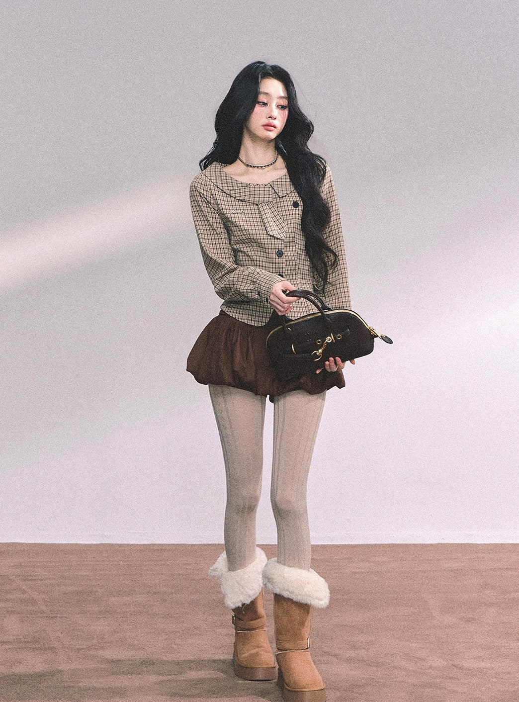 Plaid Long Sleeves Shirt DIA0639