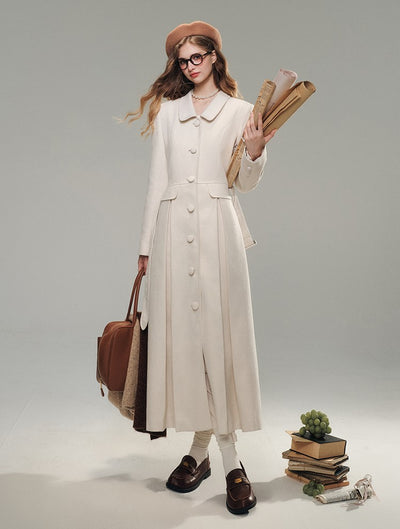 Cloud-like Soft High-end Woolen Long Coat GRO0070