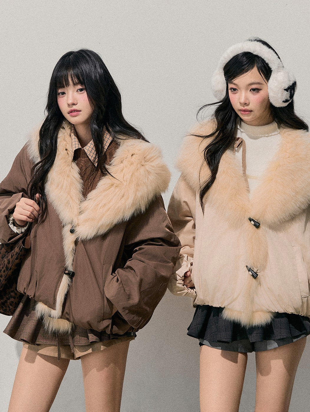 Large Fur Collar Down Jacket DIA0719