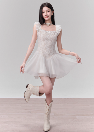 Ballet Dream Romantic Patchwork Dress FRA0122