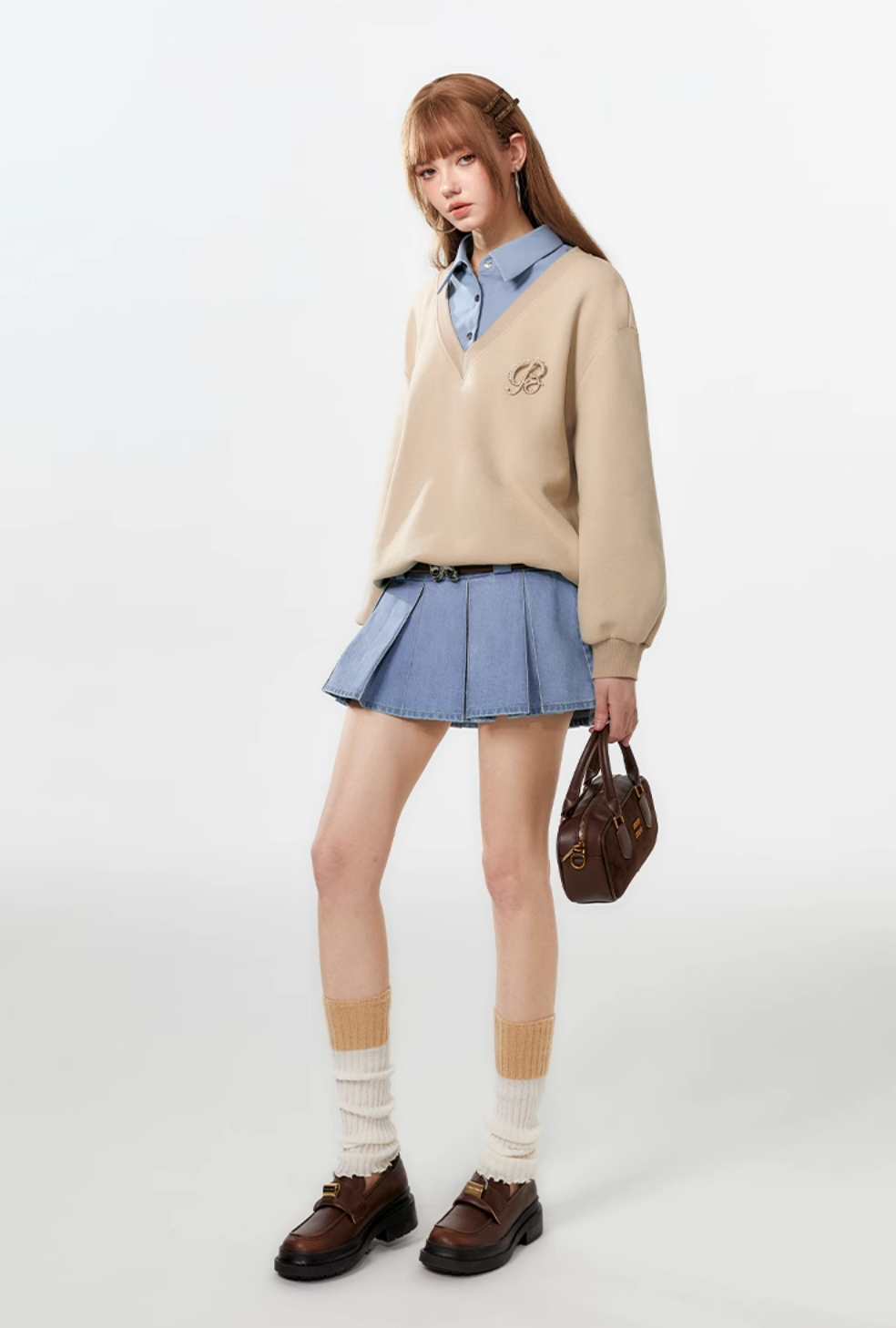 college style knit BOH0013