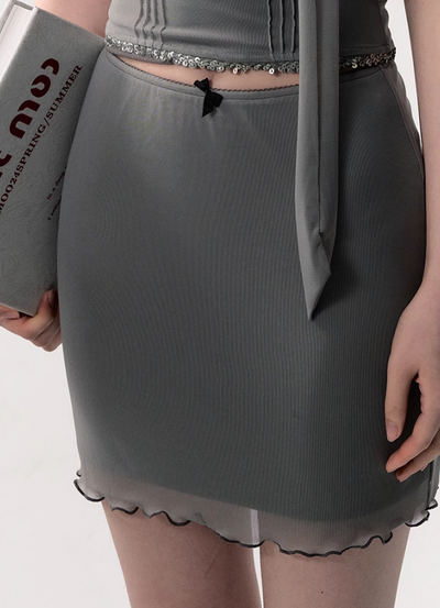 Solid Color Camisole/Top/Short Skirt/Long Skirt OAK0162