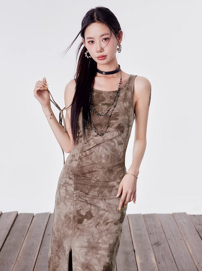 Wasteland sleeveless pleated dress LAC0183