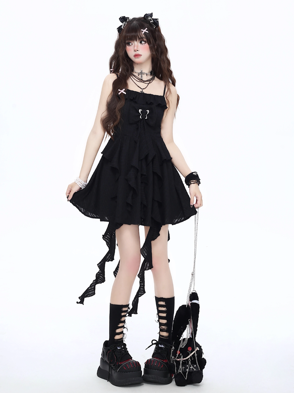 waist suspender dress CRA0057