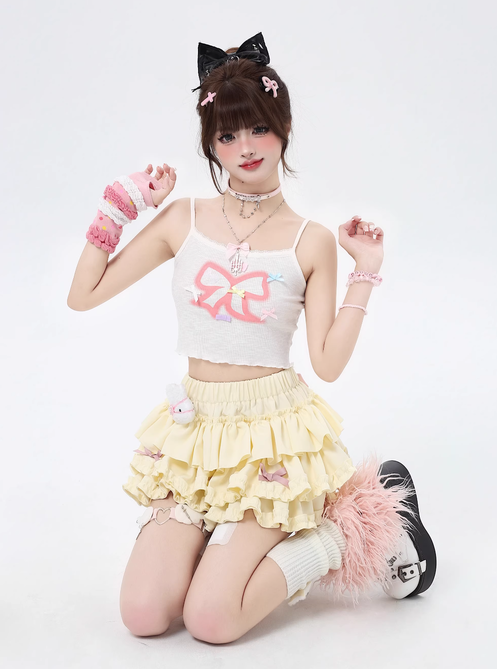 ribbon dopamine tutu skirt CRA0073