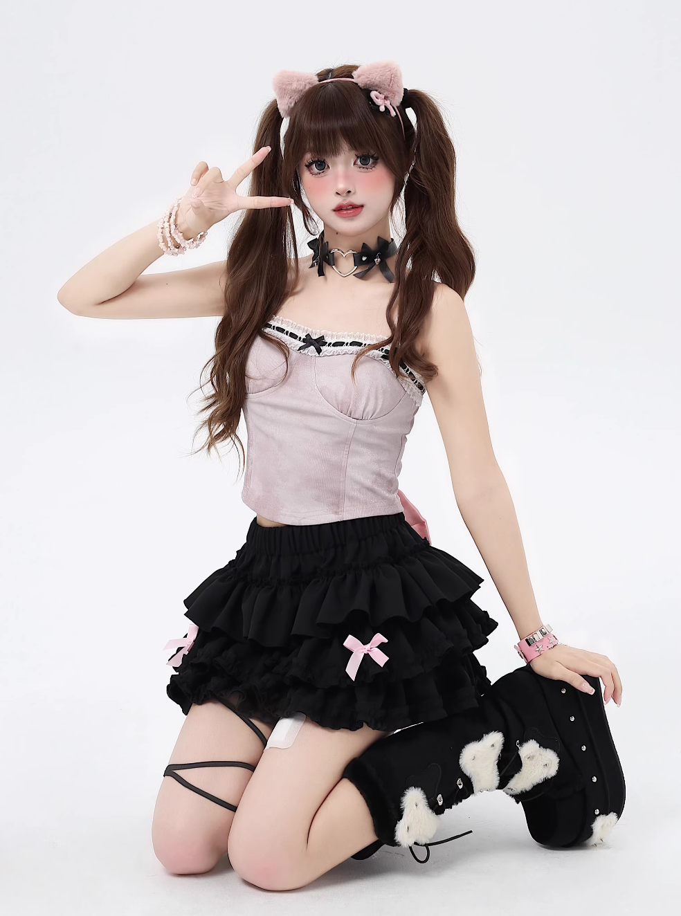 ribbon dopamine tutu skirt CRA0073