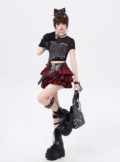 ribbon dopamine tutu skirt CRA0073