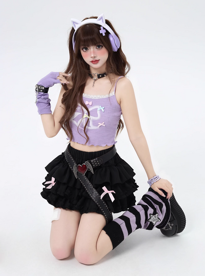 ribbon dopamine tutu skirt CRA0073