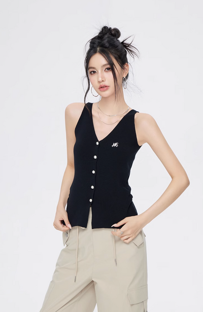 Summer design waist slimming fashionable top MAC0073