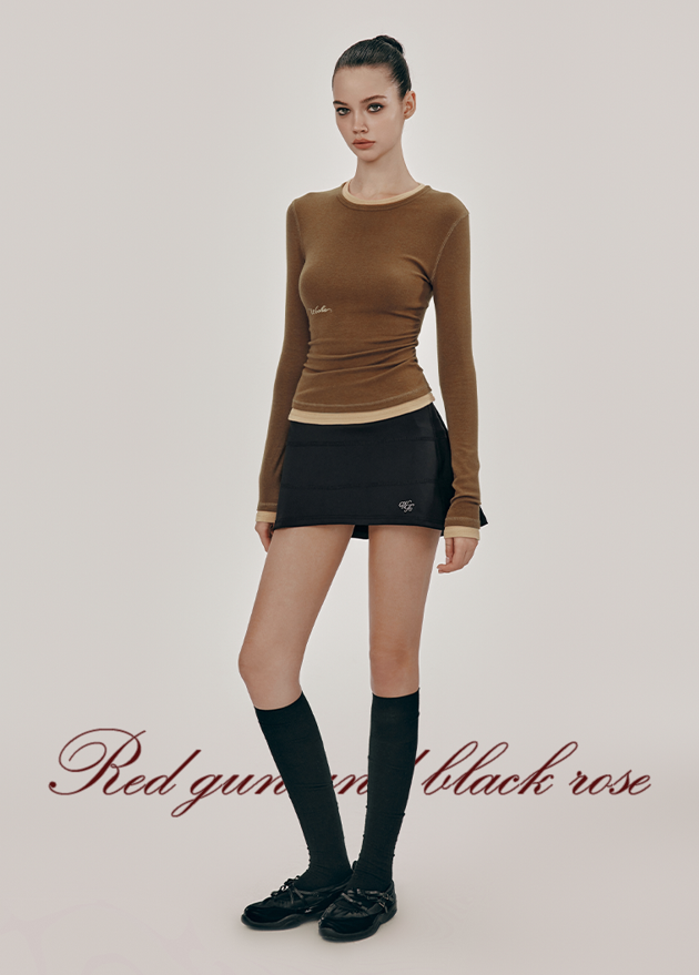 A-line Sporty Pleated Miniskirt WOO0119