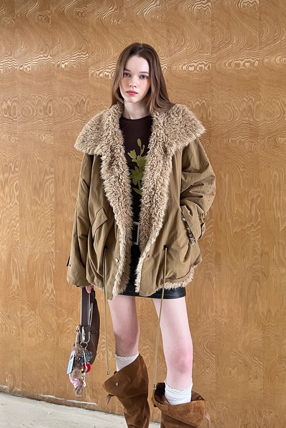 cool jacket fur coat DID0196