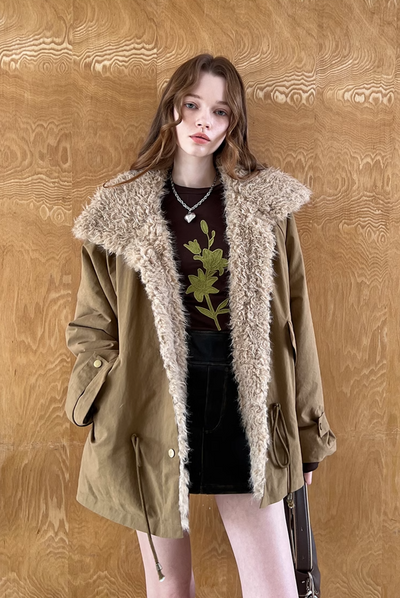 cool jacket fur coat DID0196