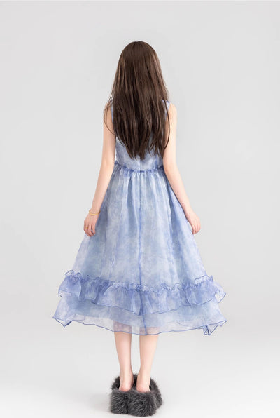 Clear Fairy Royal Style Suspender Dress KEI0098