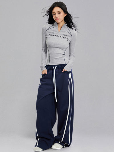 Side Striped Sports Sweatpants APE0365