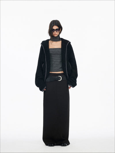 Drop Shoulder Loose Batwing Sleeve Jacket SAL0195