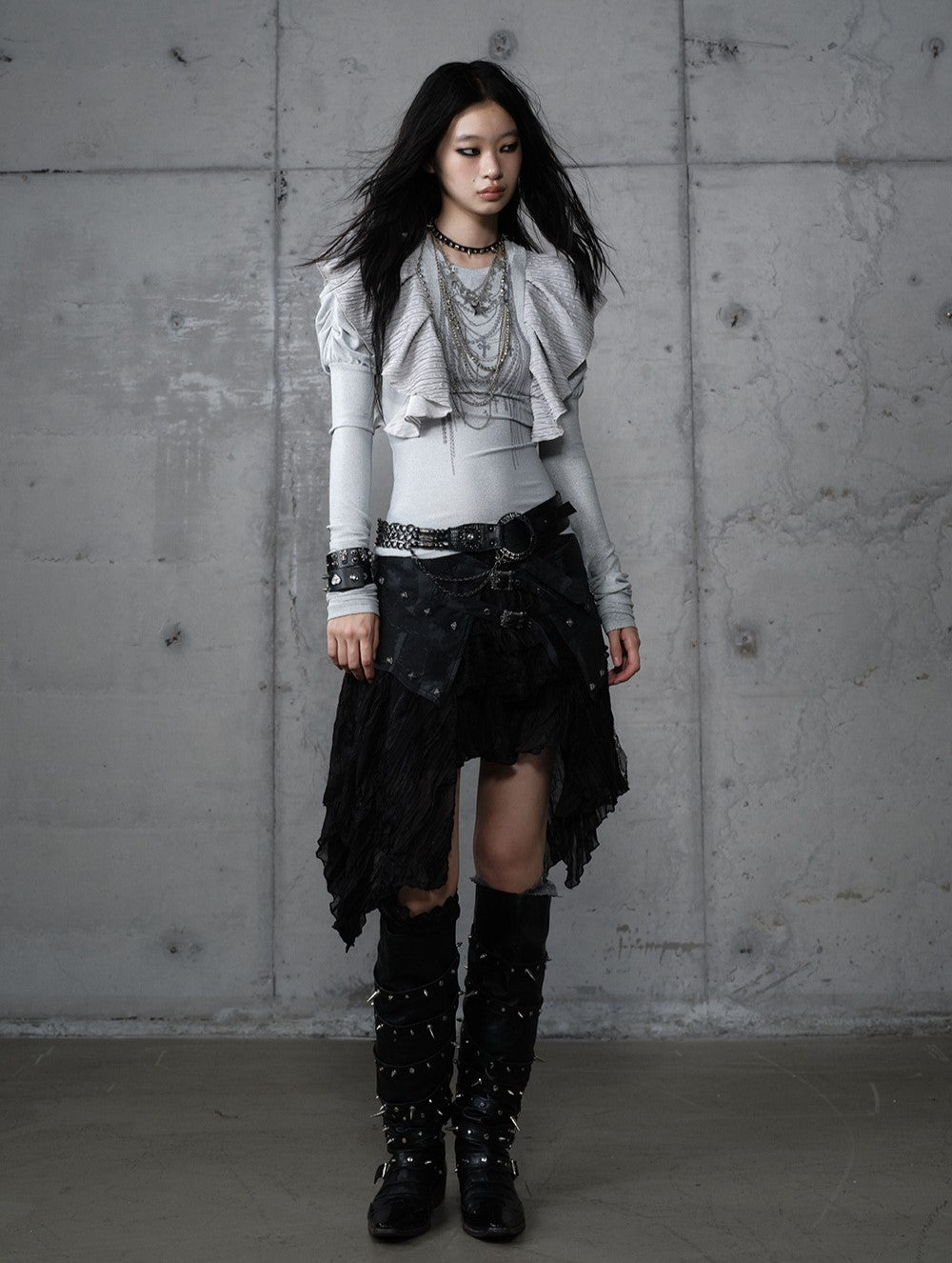 Butterfly Puff Sleeve Print T-shirt NOR0193