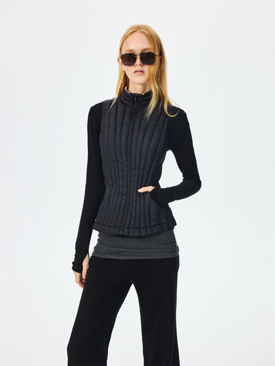 Draped High Waisted Flared Sweatpants CUR0270