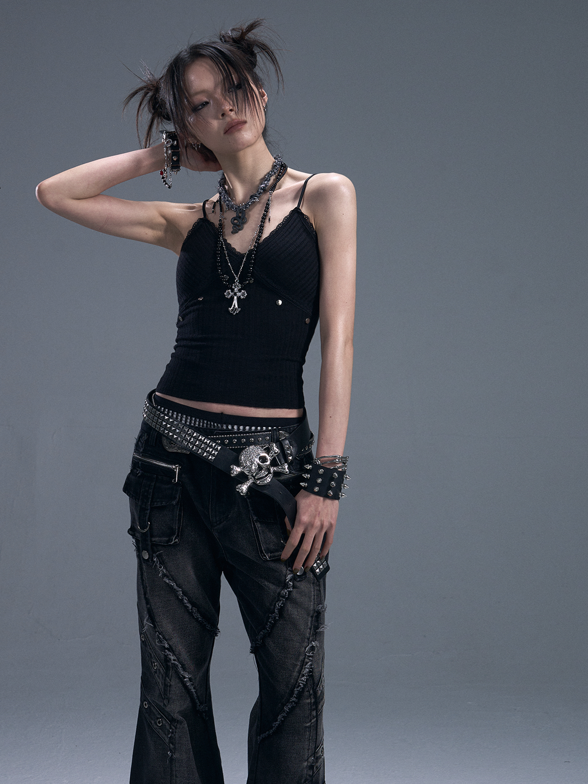 Punk Rock Knitted Camisole FRU0092