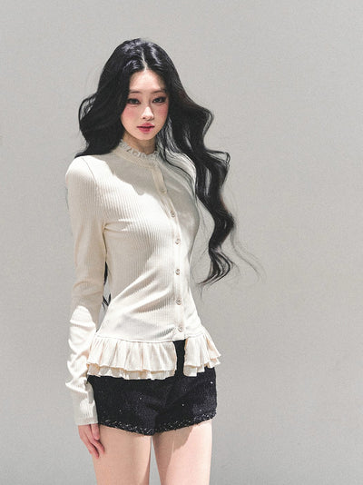 Luxurious Style Suit Jacket/Top/Shorts DIA0676