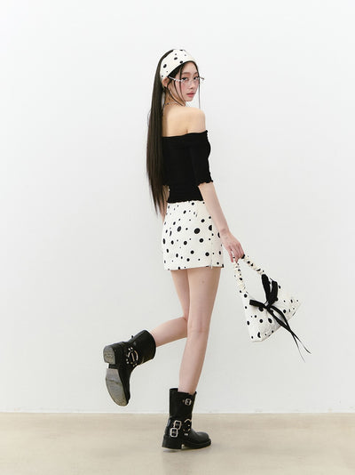 One-shoulder Mid-sleeve T-shirt VIA0244
