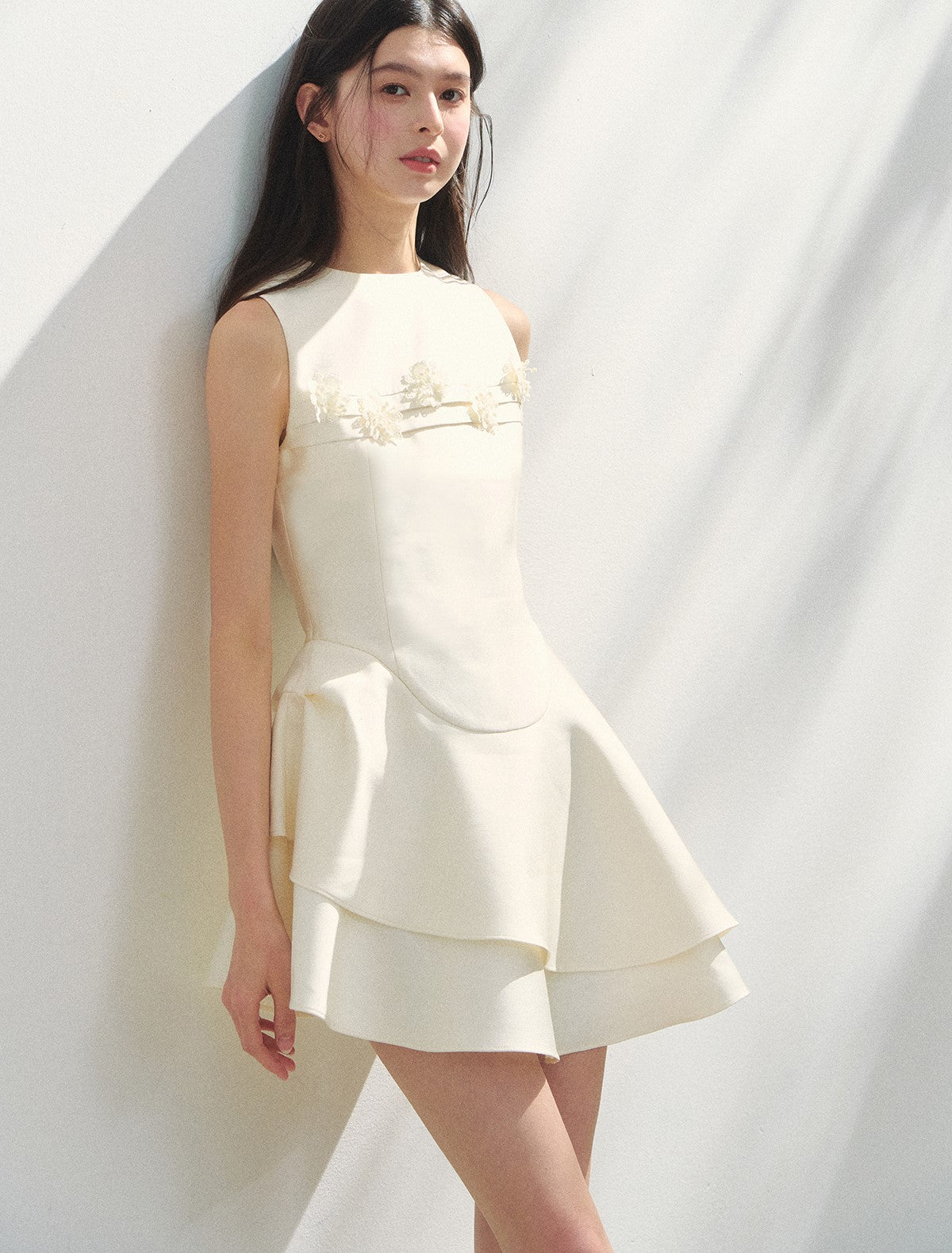 Sleeveless Flower Princess Tutu Dress SUN0143