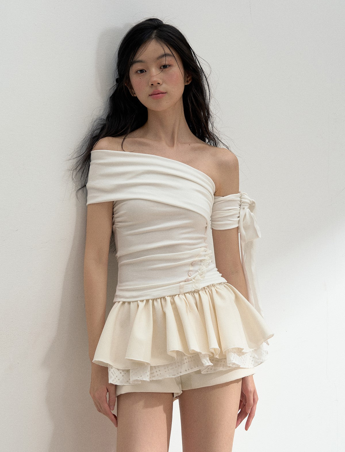 Multi-layered Short Puffy Shorts SUN0139