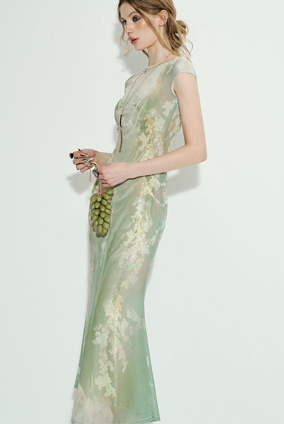Floral Printed Dress OFA0261