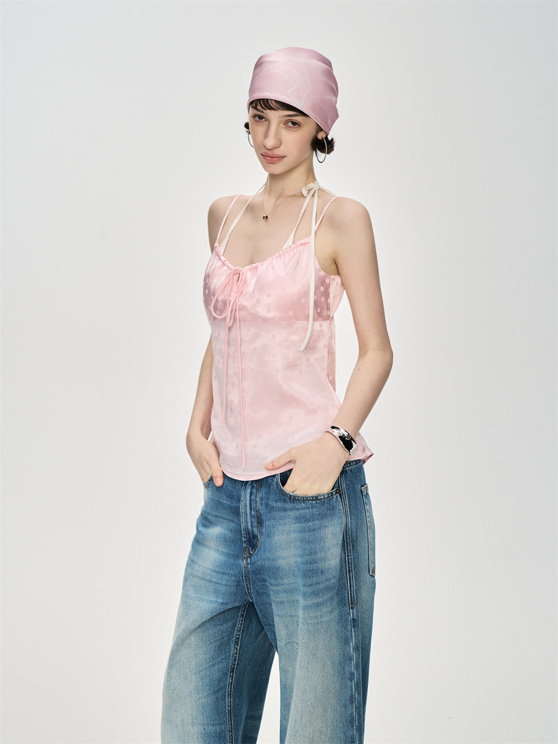 Slimming Halter Neck Backless Camisole CUR0236