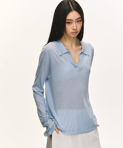 Temperament Casual V-neck T-shirt ANA0049