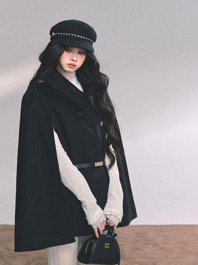 French-style Suit Black Jacket DIA0643