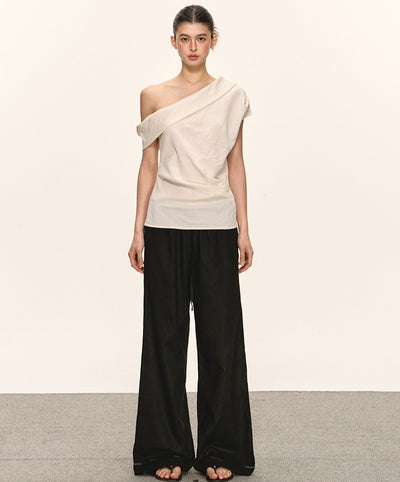 Drape Casual Mopping Pants ANA0040