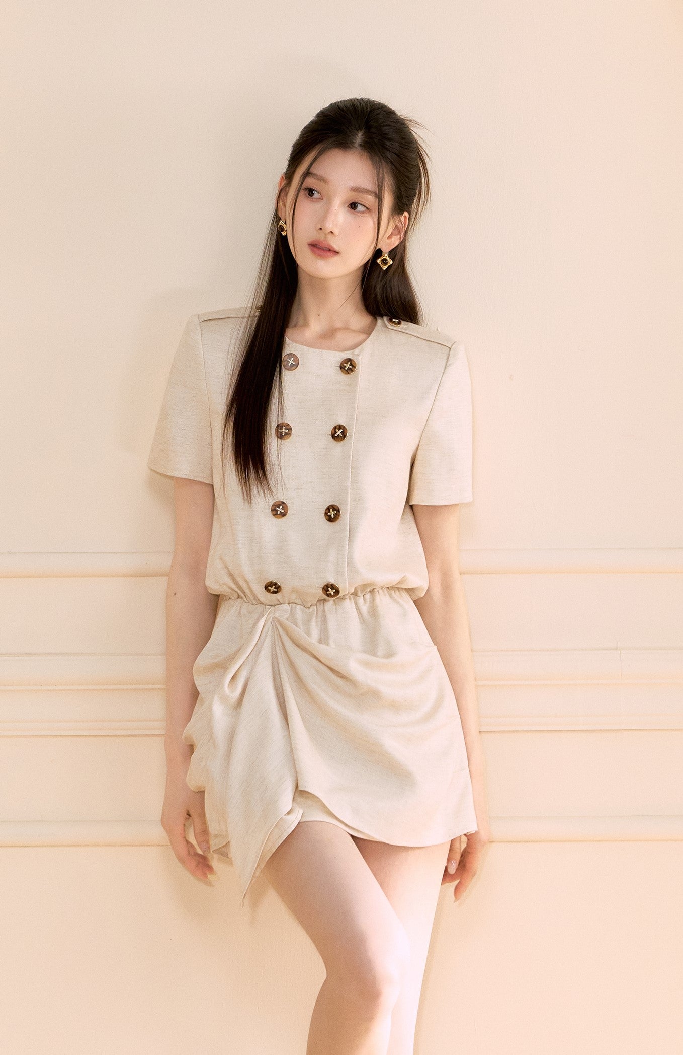 Double-breasted Dress/Jumpsuit OSH0115