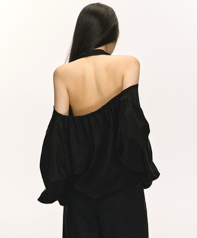 Off-shoulder Top/Flared Pants ANA0048