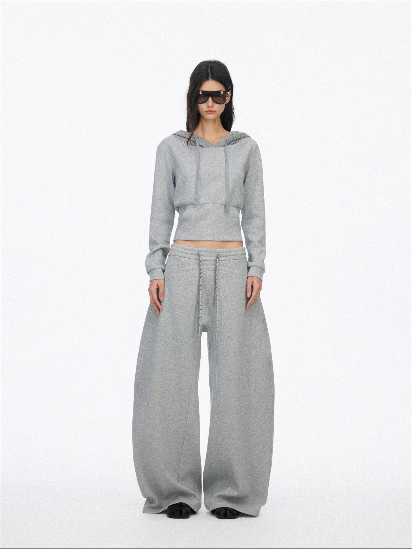 Classic Wide-Leg Drawstring Sweatpants SAL0197