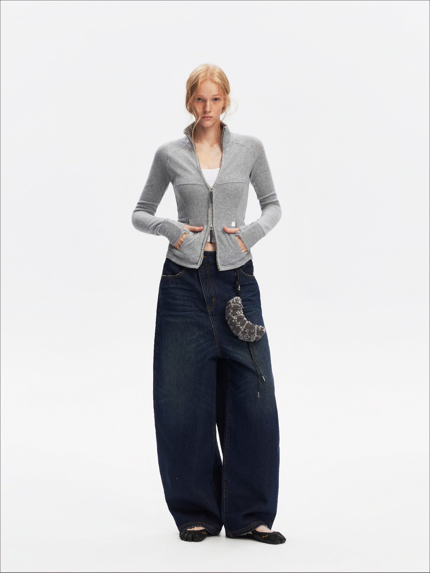 Washed Classic Loose Wide Leg Jeans SAL0206